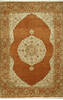 Haji Jalili Orange Hand Knotted 60 X 90  Area Rug 901-75720 Thumb 0