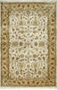 Jaipur White Hand Knotted 60 X 90  Area Rug 901-75722 Thumb 0