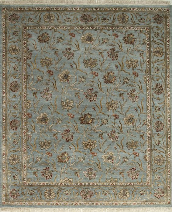 Jaipur Blue Hand Knotted 80 X 100 Area Rug 901-75726 Image 0