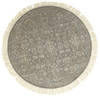 Jaipur Grey Round Hand Knotted 100 X 100  Area Rug 901-75734 Thumb 0