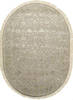 Jaipur Grey Oval Hand Knotted 100 X 140  Area Rug 901-75739 Thumb 0