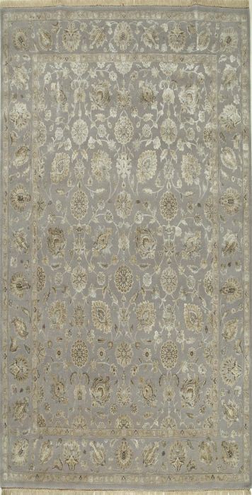Jaipur Grey Runner Hand Knotted 26 X 60  Area Rug 901-75759 Image 0