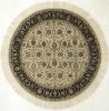 Jaipur White Round Hand Knotted 60 X 60  Area Rug 901-75780 Thumb 0