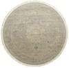 Jaipur Grey Round Hand Knotted 60 X 60  Area Rug 901-75782 Thumb 0