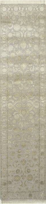 Jaipur Grey Runner Hand Knotted 26 X 60  Area Rug 901-75796 Image 0