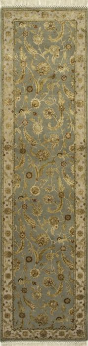 Jaipur Grey Runner Hand Knotted 26 X 60  Area Rug 901-75798 Image 0