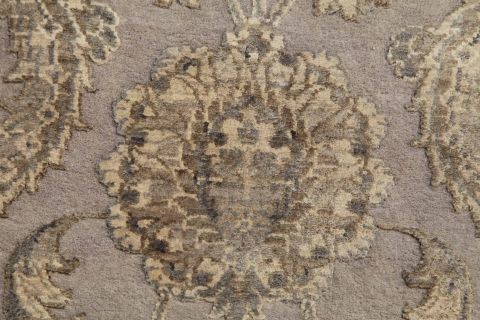 Jaipur Grey Runner Hand Knotted 26 X 80  Area Rug 901-75799 Image 1