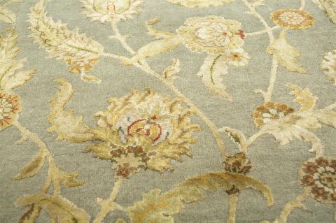 Jaipur Grey Runner Hand Knotted 26 X 80  Area Rug 901-75807 Image 1