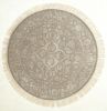 Jaipur Grey Round Hand Knotted 80 X 80  Area Rug 901-75829 Thumb 0