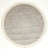 Jaipur Grey Round Hand Knotted 80 X 80  Area Rug 901-75833 Thumb 0