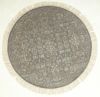 Jaipur Grey Round Hand Knotted 80 X 80  Area Rug 901-75834 Thumb 0