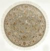 Jaipur Grey Round Hand Knotted 80 X 80  Area Rug 901-75836 Thumb 0