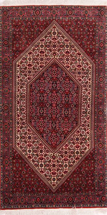 Bidjar Multicolor Hand Knotted 211 X 57  Area Rug 155-75848 Image 0