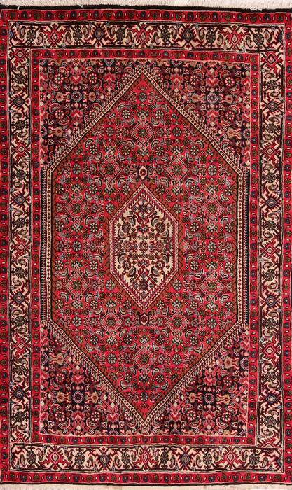 Bidjar Multicolor Hand Knotted 211 X 49  Area Rug 155-75861 Image 0