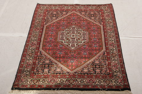 Bidjar Multicolor Hand Knotted 210 X 49 Area Rug 155-75867 Image 1