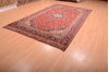 Kashan Red Hand Knotted 74 X 120 Area Rug 100-75868 Thumb 13