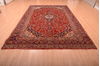 Kashan Red Hand Knotted 74 X 120  Area Rug 100-75868 Thumb 17