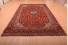 Kashan Red Hand Knotted 74 X 120  Area Rug 100-75868 Thumb 6