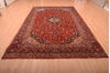 Kashan Red Hand Knotted 74 X 120 Area Rug 100-75868 Thumb 6