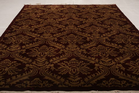 Aubusson Multicolor Hand Woven 91 X 1110 Area Rug 155-75876 Image 1