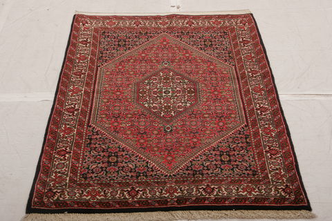 Bidjar Multicolor Hand Knotted 210 X 49  Area Rug 155-75887 Image 2