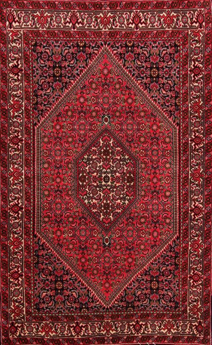 Bidjar Multicolor Hand Knotted 210 X 49  Area Rug 155-75887 Image 0