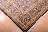 Kerman Blue Hand Knotted 99 X 140  Area Rug 100-75891 Thumb 2