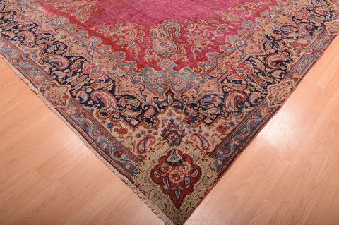 Kerman Red Hand Knotted 911 X 164 Area Rug 100-75892 Image 10