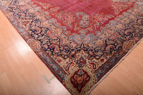 Kerman Red Hand Knotted 911 X 164 Area Rug 100-75892 Image 13