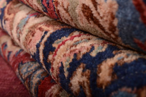 Kerman Red Hand Knotted 911 X 164 Area Rug 100-75892 Image 20