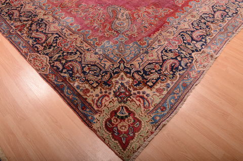 Kerman Red Hand Knotted 911 X 164 Area Rug 100-75892 Image 9