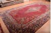 Kerman Red Hand Knotted 911 X 164  Area Rug 100-75892 Thumb 14