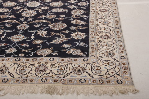 Nain Multicolor Hand Knotted 79 X 108 Area Rug 155-75906 Image 2
