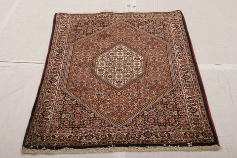 Bidjar Multicolor Hand Knotted 210 X 49  Area Rug 155-75919 Image 2