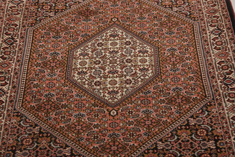 Bidjar Multicolor Hand Knotted 210 X 49  Area Rug 155-75919 Image 3