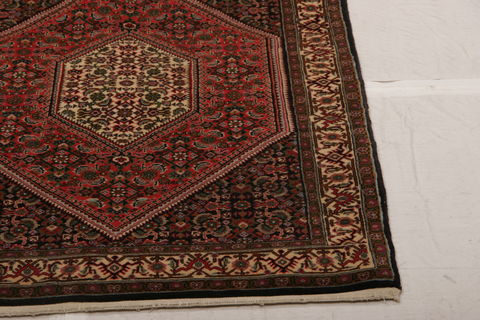 Bidjar Multicolor Hand Knotted 211 X 49  Area Rug 155-75920 Image 3