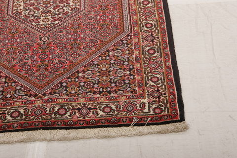 Bidjar Multicolor Hand Knotted 210 X 48 Area Rug 155-75922 Image 1