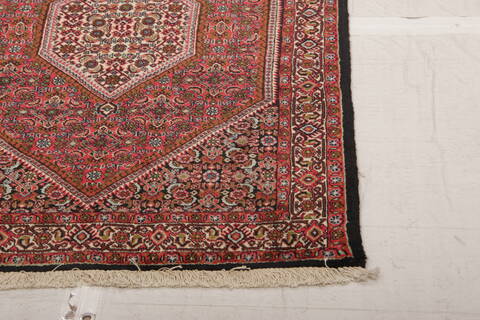 Bidjar Multicolor Hand Knotted 210 X 49  Area Rug 155-75931 Image 3