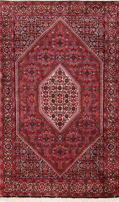 Bidjar Multicolor Hand Knotted 210 X 49  Area Rug 155-75931 Image 0