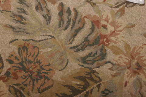 Nepal Multicolor Hand Woven 84 X 103 Area Rug 155-75941 Image 4