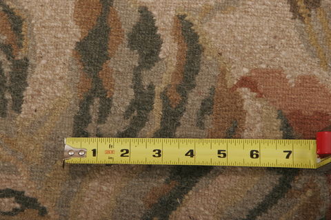 Nepal Multicolor Hand Woven 84 X 103 Area Rug 155-75941 Image 5