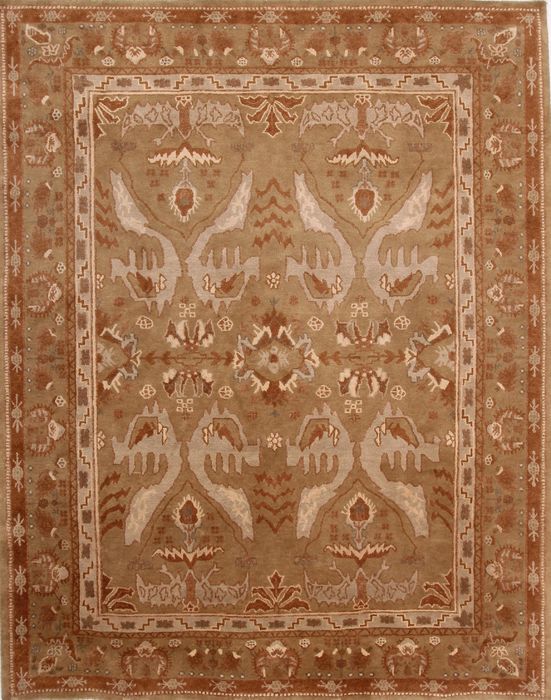 Nepal Multicolor Hand Woven 80 X 100 Area Rug 155-75954 Image 0