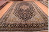 Kashan Blue Hand Knotted 98 X 175 Area Rug 100-75971 Thumb 1