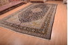 Kashan Blue Hand Knotted 98 X 175  Area Rug 100-75971 Thumb 2