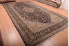 Kashan Blue Hand Knotted 98 X 175 Area Rug 100-75971 Thumb 3
