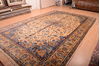 Najaf-abad Beige Hand Knotted 910 X 156 Area Rug 100-75974 Thumb 10