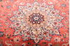 Yazd Red Hand Knotted 99 X 128 Area Rug 100-75976 Thumb 18
