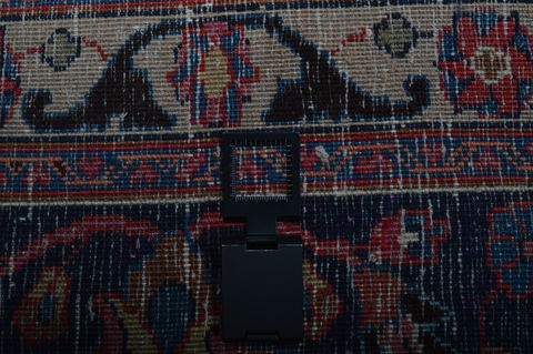 Mashad Red Hand Knotted 910 X 123 Area Rug 100-75977 Image 13