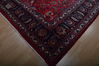 Mashad Red Hand Knotted 910 X 123 Area Rug 100-75977 Thumb 4