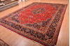 Mashad Red Hand Knotted 911 X 133  Area Rug 100-75978 Thumb 19